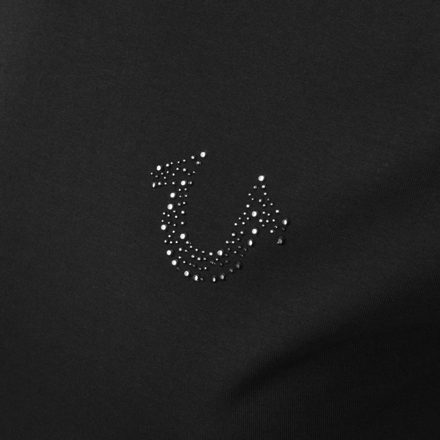 Alternative Image for ProductTrue Religion R Stones Logo T Shirt Black3